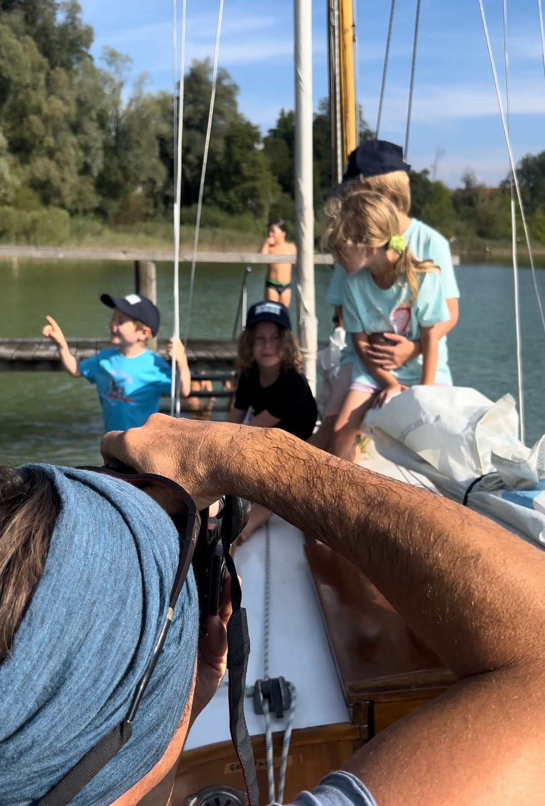 mehr Bilder vom Fotoshooting am See